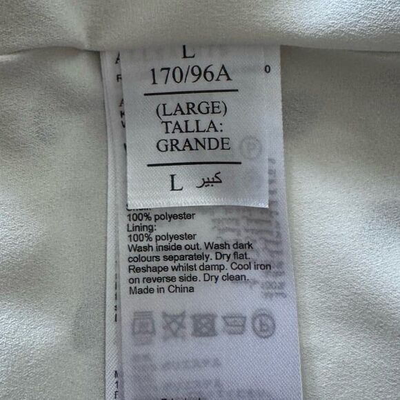 Allsaints Krystal Polka Dot Dress Size Large - Picture 7 of 8